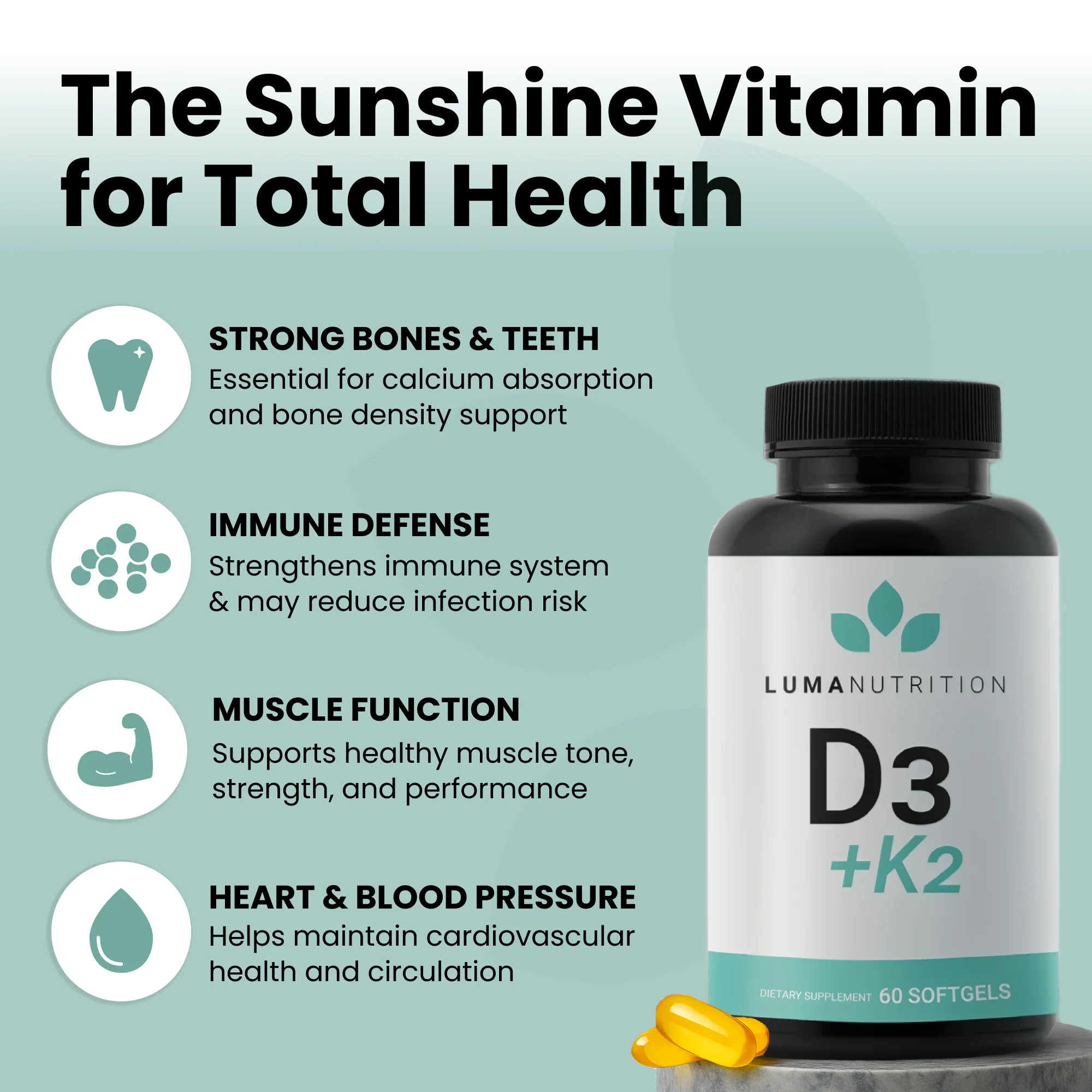Vitamin D3 + K2 - Image 2
